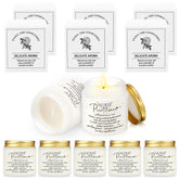 6 Pcs Nurse Practitioner Appreciation Gifts Scented Candles Bulk 3.5 Oz Soy Wax Jar Scents Nurse Week Gift For Nurses Medical Office Team Group Coworkers