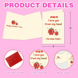 Funny Mother'S Day Card For Mom Cute To-Ma-Toes Mothers Day Greeting Card From Son Daughter Happy Mother'S Day Card With Envelope Mothers Day Gift Cards For Women
