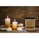 Mom Gifts For Women | Ocean Salt + Sea Sandalwood + Citrus Scented | No Matter How Hard Life Gets | Funny Candle Gifts For Mama Funny Gift | 13.5 Oz Jar, 10 Oz. Soy Wax | 50+ Hr Burn - Made In Usa