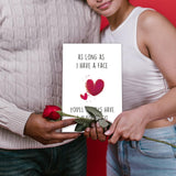 Rude Valentines Day Card For Wife Girlfriend, Naughty Anniversary Card From Husband Boyfriend, Lovely Card For Her