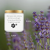 Sympathy Candle Gift For Loss Of Dog, Pet Memorial Gifts For Dogs, Cats