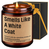 Future Doctor Candle, White Coat Ceremony Gifts - Valentines, Graduation, Congratulations Gifts For Medical Students - White Coat Presents For Future Doctor, Dental, Pharmacy, Pa, Med Students