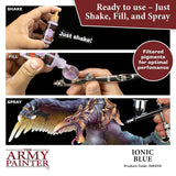 Warpaints Air - Water Based Airbrush Paint – Acrylic Paint And Primer For Tabletop Roleplaying, Boardgames, And Wargames Miniature Model Painting (Ironic Blue)
