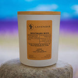 Westward Wick | Lavender Candle | 14 Oz Large Jar | +50 Hour Long Burn Time | Non-Toxic, Non-Carcinogenic, Clean Fragrance, Hand Poured In Phoenix, Az | Great Holiday Gift