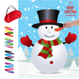Christmas Games For Kids Party Pin Nose On Snowman Christmas Party Decorations Christmas Activities For Kids Family Adults Xmas Gifts Crafts (Snowman)