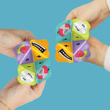 Big Dot of Happiness 90’s Throwback - 1990s Party Cootie Catcher Game - Truth or Dare Fortune Tellers - Set of 12