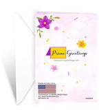 Grandma Birthday Card, Made In America, Thick Card Stock With Premium Envelope Packaged In A Reusable Presentation Mailer, Eco-Friendly, 5In X 7.75In