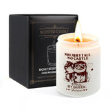 My Queen Anniversary Candle For Wife - Romantic Rose Scented Gift For Valentine‘S Day, Birthday - 7Oz Soy Wax Aromatherapy Candle