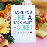 Valentine Day Card For Husband, Valentine Day Card From Wife, Gifts For Husband, Funny Dads Valentines Days Gifts From Girlfriend(08)