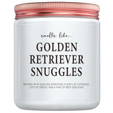 Funny Gift For Dog Owner Golden Retriever Lovers - Mother’S Day Gifts For Dog Mom Or Dad Owner Birthday, New Pet Parent Candle Gift