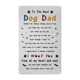 Valentines Day Card For Dog Dad - Gifts For Dog Dad Father Lover Birthday Father'S Day Easter Card