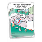 Pack Of 3 Funny St. Patrick'S Day Greeting Cards With Envelopes (1 Designs, 3 Each) Blarney Stone C8889Spg-C3X1