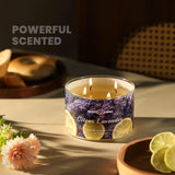 4Ever Scented Candles | 4-Wick 18Oz Soy Wax Candle | Up To 50Hrs Clean Burn | Aromatherapy Candles For Home Scented | Gifts For Women & Mom, Citrus Lavender