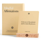 Mindful Affirmations, 52 Positive Affirmation Cards For Women With Display Stand, Daily Affirmations For Inspiration, Mindfulness & Self Care, Unique Gifts For Women And Men