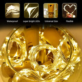 Wine Bottle Lights With Cork, 6 Pack Mini Fairy String Lights Battery Operated With 6 Replacement Batteries, Party Decor