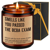 Candle, Bcba Passed Exam Gifts, Bcba Therapist Gifts For Women Men, Funny Appreciation Graduation Presents For Future Behavior Analyst, Aba Rbt Grad, New Board Certified Behavior Analyst