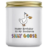 Birthday Gifts For Women Men - Silly Goose Birthday Gifts For Best Friend Sister Brother Daughter Son Wife Husband Boyfriend Girlfriend, Lavender Candle