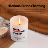 Best Friend Friendship Gift For Friends Girlfriends Sisters Best Friends Appreciation Gifts Scented Candle Home Office Jar Candles Sage Floral Lavender Scent Soy Wax 9.5 Oz