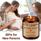 Funny Baby Shower Candle, New Parents Gifts For Couples, Unique Mom And Dad Gifts For New Parents, Expecting Mom To Be - Valentines Day, Boy Baby Announcement, Congratulations Pregnancy Couple