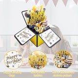 Pop Up 3D Birthday Card,Blank Greeting Card With Envelope, Birthday Gift For Him Dad Husband Son Women Kids Her