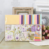 Paper Card Making Kits Colorful Handmade Greeting Card Kits Diy Making Material Set For Birthday Invitation, Thanksgiving, Christmas,Holiday,Baby Shower