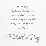 Hallmark Romantic Mothers Day Card for Wife (Love of My Life)