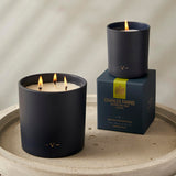 Luxury Scented Candle – 3 Wick, Hand-Poured, Long Lasting, Clean Burning, 640G / 22.5Oz, Up To 80 Hours Of Burn Time, Made In England – Cloves, Tobacco & Mint Tea – British Expedition