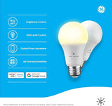 A19 Smart LED Light Bulbs 4 Pack Soft White WiFi Bluetooth Alexa Google Home Compatible