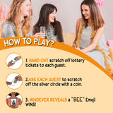96Pcs Baby Shower Game Winner Gifts For Winners - Baby Shower Scratch Off Game - Activity And Idea, Favors For Guests - Silly Activity For Ice Breakers, Door Prizes, Fun And Easy To Play
