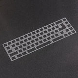 67 68 Key 65% Mechanical Keyboard Positioning Plate Polycarbonate Plate Compatible Diy For Tada68 Kbd65 Dz65 Rgb Tofu65