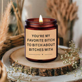 Coworker Christmas Gifts,Funny Abandonment Candle,Friends Going Away, Retirement Gifts For Women,Teacher,Men,Goodbye,Going Away,New Job, Farewell Gift For Coworkers,Boss,Work Bestie,Best Friend,Woman