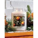 Winter Clementine Large Apothecary Jar, Scented Candle, 21.25 Oz.