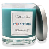 Candle Co. - Polynesian 11Oz Scented Candle Inspired By Disney Scents - Smell Like Disney Resorts - The Happiest Scents On Earth - Soy Blend - Burns Up To 40 Hrs