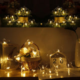Butterfly String Lights, Led Butterfly Battery Operated Indoor Outdoor Fairy Decorative Lights For Home Bedroom Party Bi