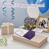 Mother'S Day 3D Pop-Up Card, Happy Mother'S Day 3D Flower Pop-Up Card, Card With Envelope, Holiday Gift For Mothers