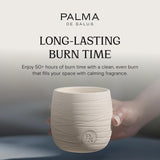 Hand-Poured Candle (Sweet Neroli) |100% Natural Cocosoy Wax, Vegan, Paraffin-Free & Palm-Oil-Free | Ceramic Vessel Handmade In Dubai | 50-Hour Burn Time