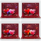 Valentine'S Day Card With Light & Music, Romantic Pop Up Greeting Card, Anniversary, With Envelope.