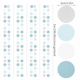 Light Baby Blue White Silver Party-Decoration Garland - 52Ft Baby Boy Shower Birthday Streamers,Graduation Bachelorette Bridal Christmas Banner Decor