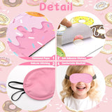 Pin The Donut On The Hook Party Game – Donut Birthday Party Decorations With 24 Stickers, Blindfolds & Large Poster, Fun Party Favor For Kids, Girls, Boys & Doughnut Themed Celebrations