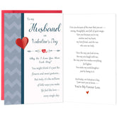 Husband Valentines Day Card, Romantic Valentines Day Cards Gifts For Husband From Wife, Funny Valentine'S Day Gifts For Him