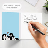 Valentine’S Day Card For Boyfriend, Wife, Girlfriend, Husband - Cute Funny Anniversary & Birthday Card For Him Her - Punny Vday Love Greeting Card Blank Inside (Life Is Sweeter With You As My Heater)