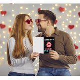 Funny Valentines Day Card For Him - Naughty Valentine'S Day Gifts Card For Husband Boyfriend Men 4"X6" Rude & Dirty Anniversary Birthday Greeting Card With Envelope