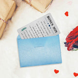 Valentines Day Card For Bonus Son Stepson Unbiological Adopted Step Son Birthday Graduation Easter Gifts
