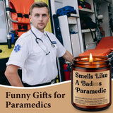 Candle, Paramedic Gifts For Men Women, Ems Paramedic Accessories, Funny Cool School Graduation Birthday Valentines Idea For First Responder, Emergency Medical Technician, New Graduate, Student