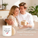 Anniversary Candle Gifts For Women, Valentines Gifts For Her Girlfriend Wife Birthday, Best Friend Birthday Christmas Gift, Bestie Gift For Women, Lavender Scented Candle 7Oz