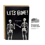 Funny Valentine'S Day Card For Husband, Boyfriend, Wife, Or Girlfriend - Dirty Halloween Skeleton - Funny Birthday Card For Men Or Women - Naughty Valentine'S Day Card For Him Or Her