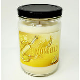 Limoncello Candle ~ All Natural Premium Soy And Coconut Wax ~ Highly Scented (12Oz Glass Jar)