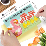 Funny Mothers Day Card For Wife, Daughter - Hilarious Gift From Husband To Moms Or Daughters With Young Children - 4 X 6 Inches