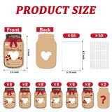 Valentines Day Cards Mason Jar Happy Valentines Cards Funny Gifts For Exchange Party Favors (Candy Not Included) 50 Pack