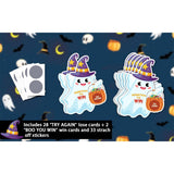 Halloween Scratch Off Cards 30 Pcs Cute Ghost Halloween Party Game Scratch Off Cards For Kids Adults, Trick Or Treat Halloween Party Game Card With Stickers Party Supplies